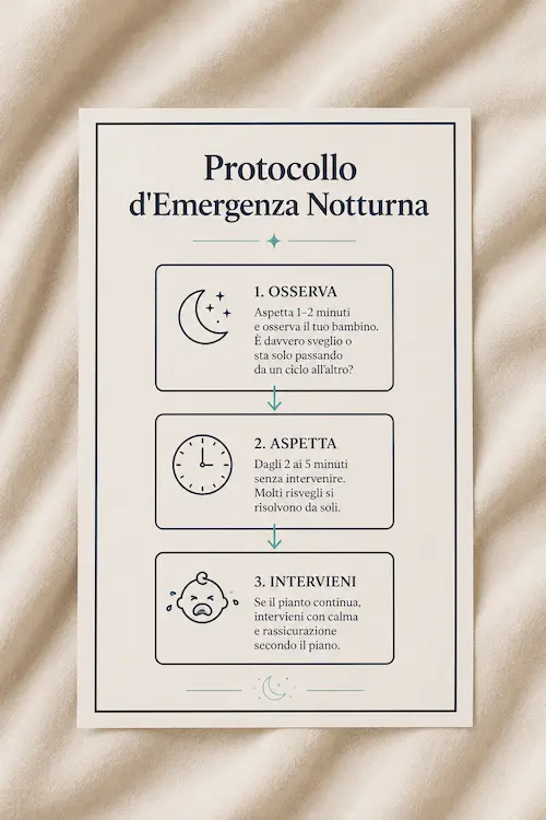 Protocollo d'emergenza notturna